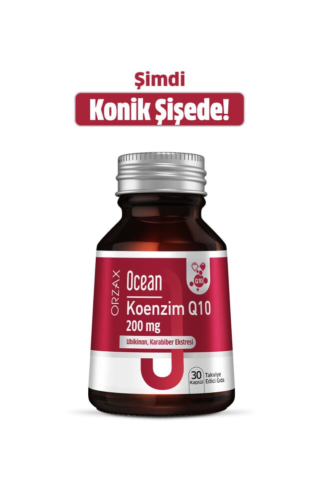 Ocean Koenzim Q10 200 mg 30 Kapsül
