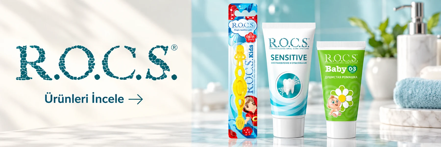 R.O.C.S. ürünleri
